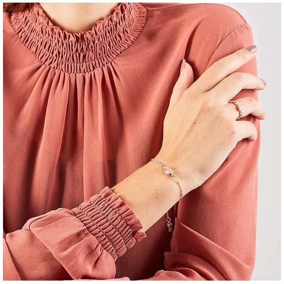 NWT MK Rhodium over sterling silver bracelet - Picture 6 of 6